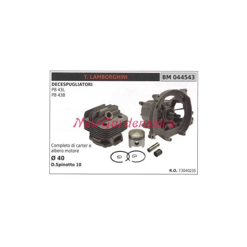 Cylindre à segments de piston pour débroussailleuse LAMBORGHINI PB 43L 43B 044543
