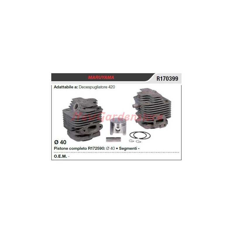 MARUYAMA 420 Freischneider Segmente Kolbenzylinder R170399