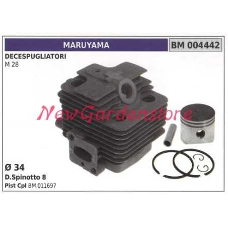 Segments de cylindre de piston MARUYAMA débroussailleuse M 28 004442 | NewgardenParts.com