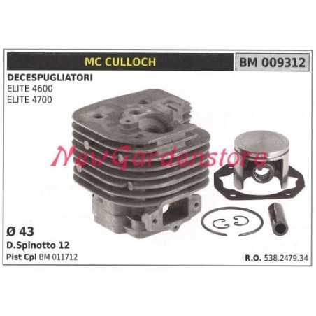 Cylinder piston rings MC CULLOCH combustion engine ELITE 4600 009312 | NewgardenParts.com