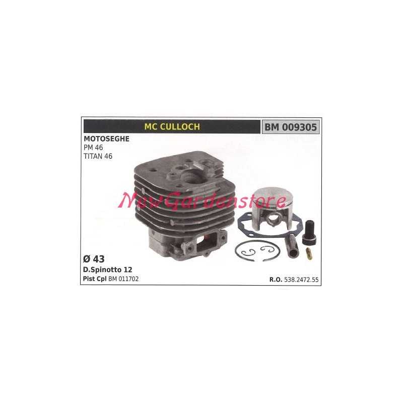 Segments de piston MC CULLOCH tronçonneuse PM 46 TITAN 46 009305