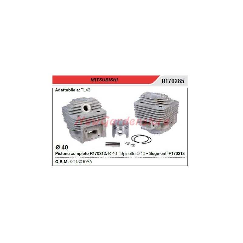 Piston cylinder segments MITSUBISHI brushcutter TL43 R170285