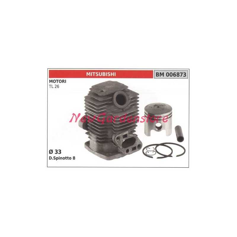 Segments de cylindre de piston MITSUBISHI moteur de débroussailleuse TL 26 006873