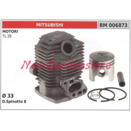 Piston cylinder segments MITSUBISHI brushcutter engine TL 26 006873 | NewgardenParts.com