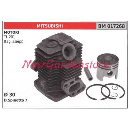 Cilindro pistone segmenti MITSUBISHI motore tagliasiepe TL 201 017268 | NewgardenParts.com