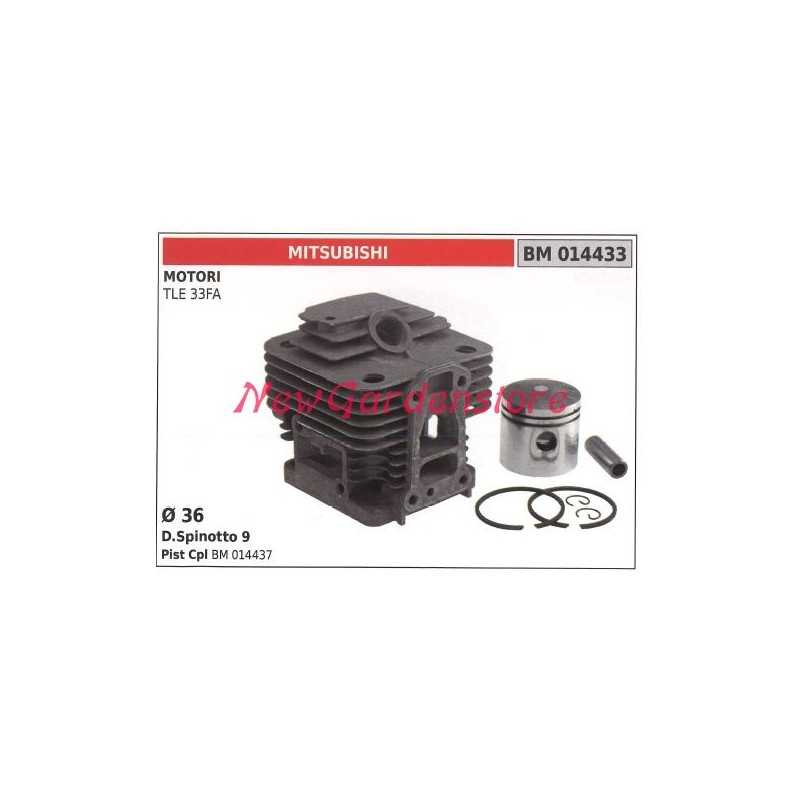 Piston cylinder segments MITSUBISHI trimmer engine TLE 33FA 014433