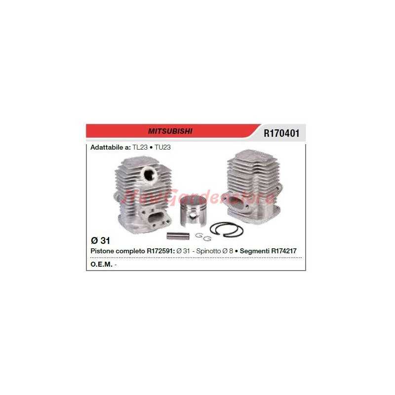MITSUBISHI cortasetos TL23 TU23 pistón pistón cilindro R170401