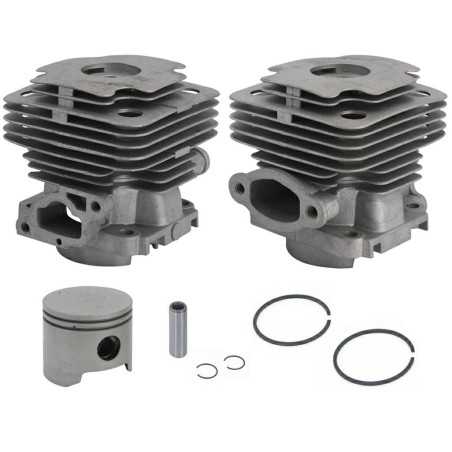 Cylinder piston segments brushcutter engine 446 746 OLEOMAC EFCO 61122014F | NewgardenParts.com