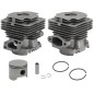 Cilindro segmentos pistón motor desbrozadora 446 746 OLEOMAC EFCO 61122014F