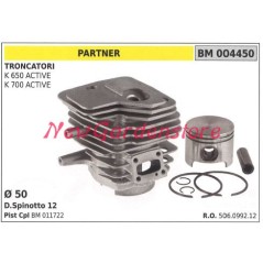 Cilindro pistone segmenti PARTNER motore troncatore K 650 700 ACTIVE 004450 | NewgardenParts.com