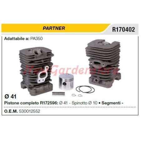 Kolben-Zylinder-Segmente PARTNER Kettensäge PA350 R170402 | NewgardenParts.com