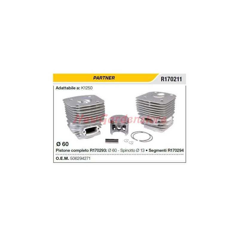 Kolben-Zylindersegmente PARTNER Zapfen Zylinder K1250 R170211