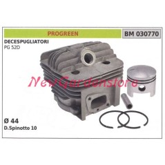 Cilindro pistone segmenti PROGREEN motore decespugliatore PG 52D 030770 | NewgardenParts.com