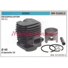 Cilindro pistone segmenti ROBIN motore decespugliatore NB 411 016013 | NewgardenParts.com