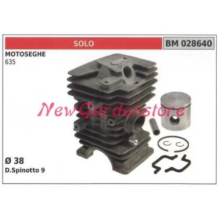 Piston ring cylinder segments ONLY for 635 chainsaw engine 028640 | NewgardenParts.com