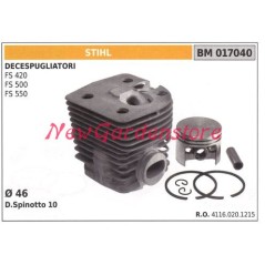 Cilindro de pistón STIHL para motor de desbrozadora FS 420 500 550 017040 | NewgardenParts.com