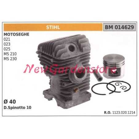 Piston ring cylinder STIHL chain saw engine 021 023 025 MS 210 230 014629 | NewgardenParts.com
