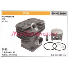 Piston ring cylinder STIHL chainsaw engine 024 MS 240 019916 | NewgardenParts.com