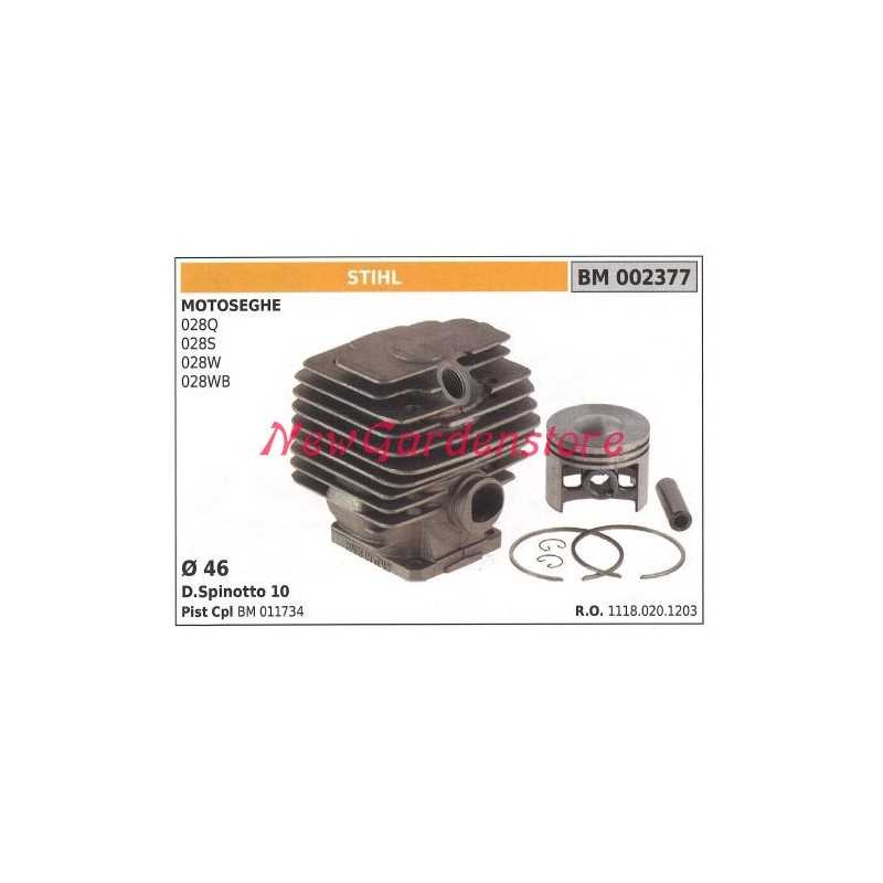 Piston piston cylinder STIHL chainsaw engine 028Q 028S 028W 028WB 002377