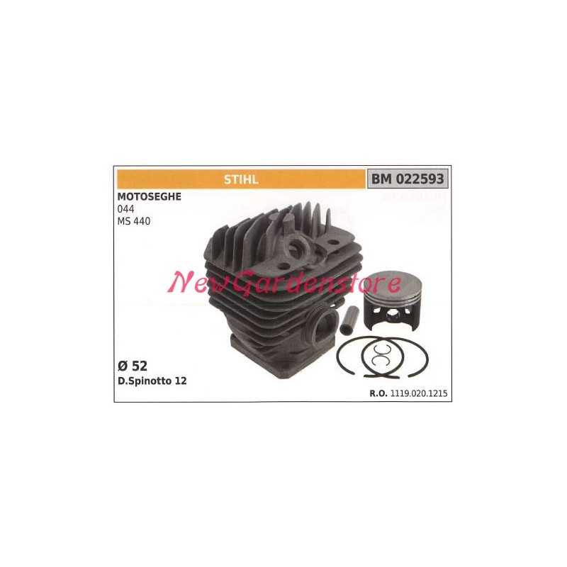 Cylinder piston segments compatible with STIHL chainsaw engine 044 MS 440 022593
