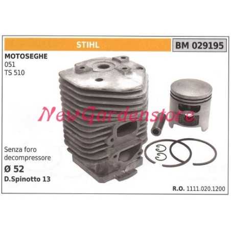 Piston cylinder segments STIHL chainsaw engine 051 TS 510 029195 | NewgardenParts.com