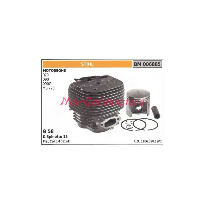 Piston cylinder segments STIHL chain saw engine 070 090 090G MS 720 006885