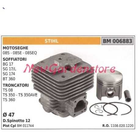 Piston rod cylinder segments STIHL chainsaw engine 08S 08SE 08SEQ 006883 | NewgardenParts.com