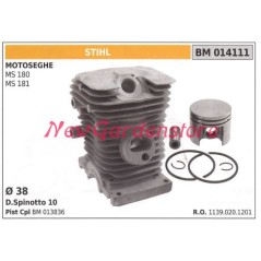 Piston rod cylinder segments STIHL chain saw engine MS 180 181 014111 | NewgardenParts.com