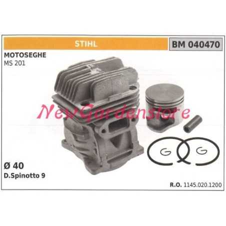 Piston ring cylinder STIHL chainsaw engine MS 201 040470 | NewgardenParts.com