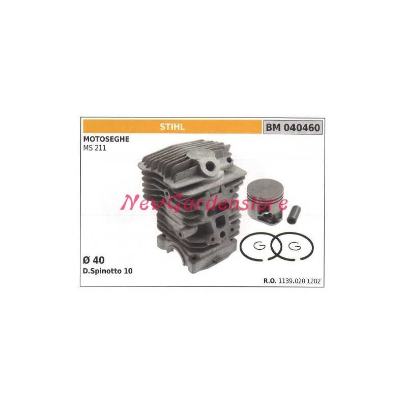Kolben-Kolben-Zylindersegmente STIHL Kettensägenmotor MS 211 040460