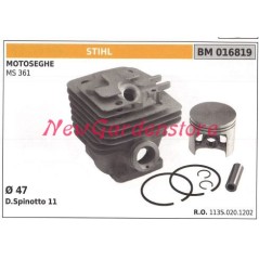 Piston cylinder segments STIHL chainsaw engine MS 361 016819 | NewgardenParts.com