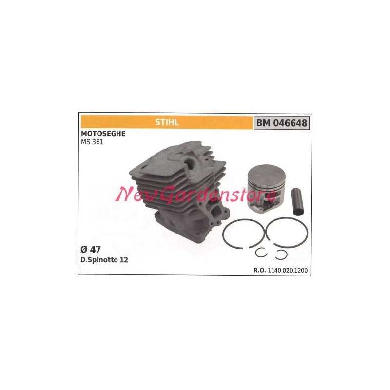 Piston cylinder segments STIHL chainsaw engine MS 361 046648