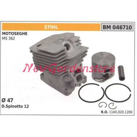 Piston cylinder segments STIHL chainsaw engine MS 362 046710 | NewgardenParts.com