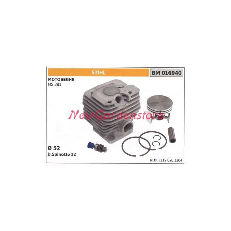 Piston cylinder segments STIHL chain saw engine MS 381 016940