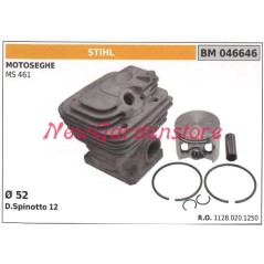 Piston cylinder segments STIHL chainsaw engine MS 461 046646 | NewgardenParts.com
