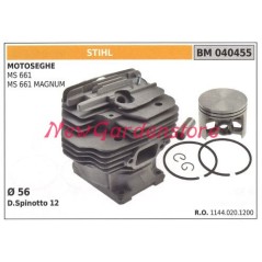Piston cylinder segments STIHL chainsaw engine MS 661 661 MAGNUM 040455 | NewgardenParts.com