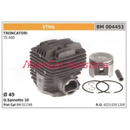 Piston piston cylinder STIHL cut-off saw engine TS 400 004453 | NewgardenParts.com
