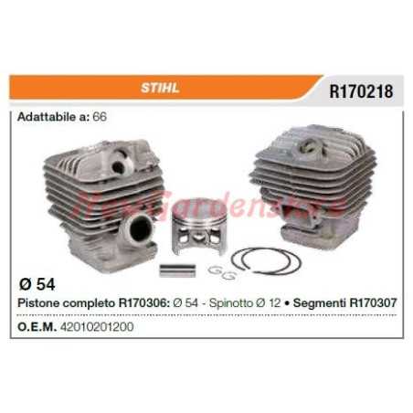Piston cylinder segments STIHL chainsaw 66 R170218 | NewgardenParts.com