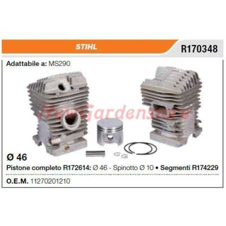 Piston cylinder segments STIHL chainsaw MS290 R170348 | NewgardenParts.com