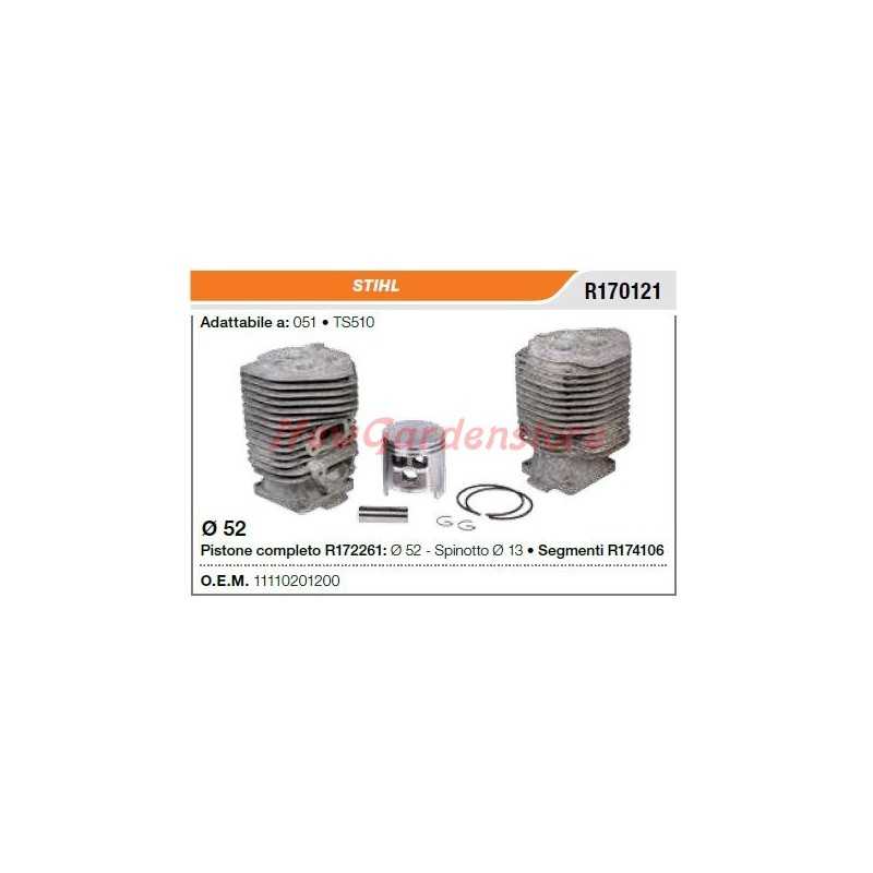 STIHL Trennsäge 051 TS510 R170121 Segmentkolbenzylinder