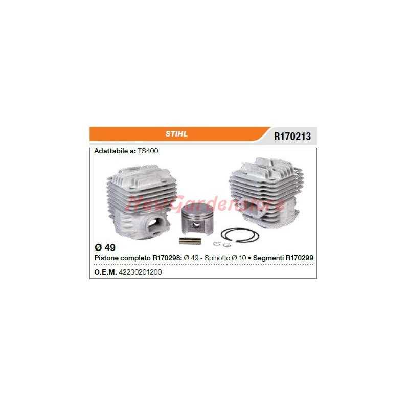 STIHL cut-off saw TS400 segment piston cylinder R170213