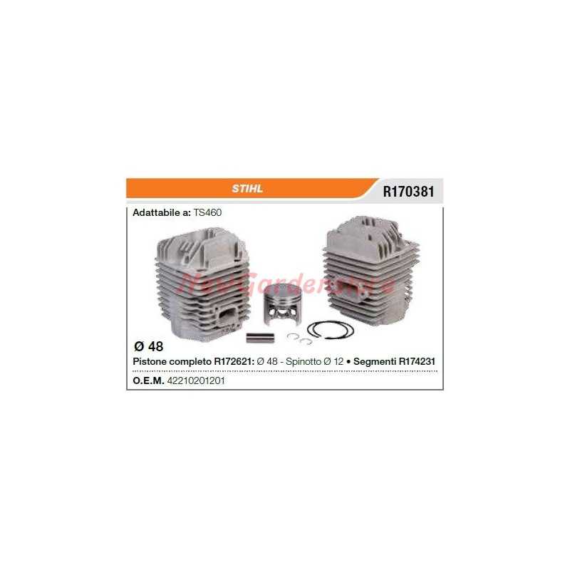 Segment piston cylinder STIHL cut-off saw TS460 R170381
