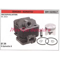 Cilindro pistone segmenti ZENOAH motore decespugliatore BC 2610 019917 | NewgardenParts.com