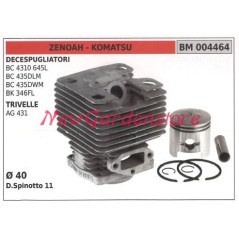 Cilindro pistone segmenti ZENOAH motore decespugliatore BC 435DLM 004464 | NewgardenParts.com