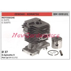 Cilindro pistone segmenti ZENOAH motore decespugliatore G 310TS 3100TS 009101 | NewgardenParts.com