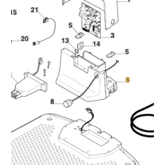 Alloggiamento PCB ORIGINALE STIGA robot tagliaerba rasaerba a1500rtk 322110101/0 | NewgardenParts.com