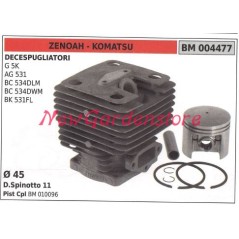 Cilindro pistone segmenti ZENOAH motore decespugliatore G 5K AG 531 004477 | NewgardenParts.com