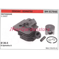 Cilindro pistone segmenti ZENOAH motore motosega G 2000T | NewgardenParts.com