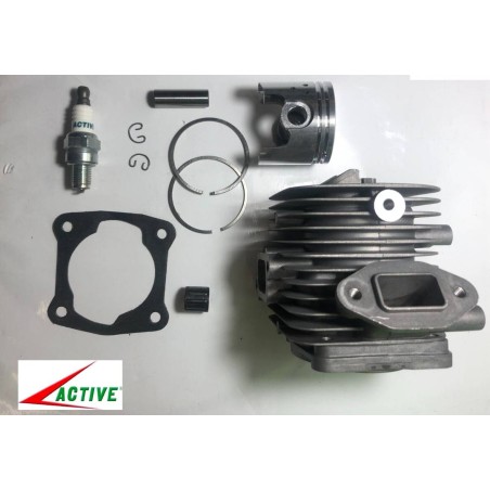 Cilindro pistone segmento ORIGINALE ACTIVE motosega 39.39 pro91 036610 | NewgardenParts.com