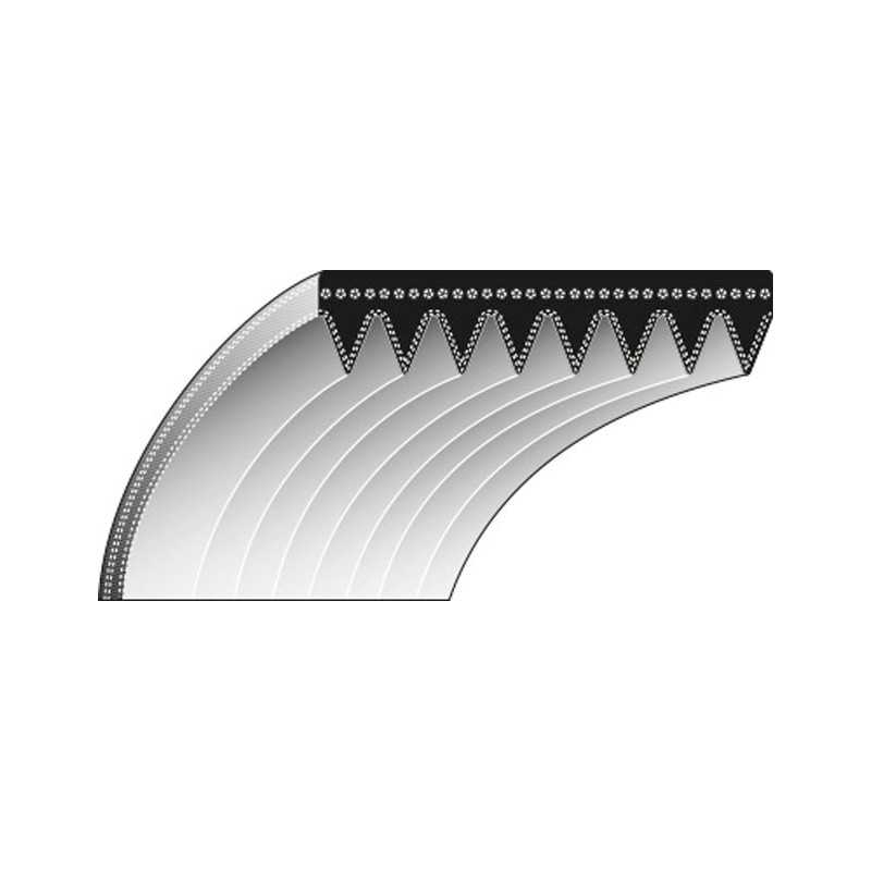 Belt compatible with DOLMAR PC8116 PC8140 15/32''x3' cement cutter